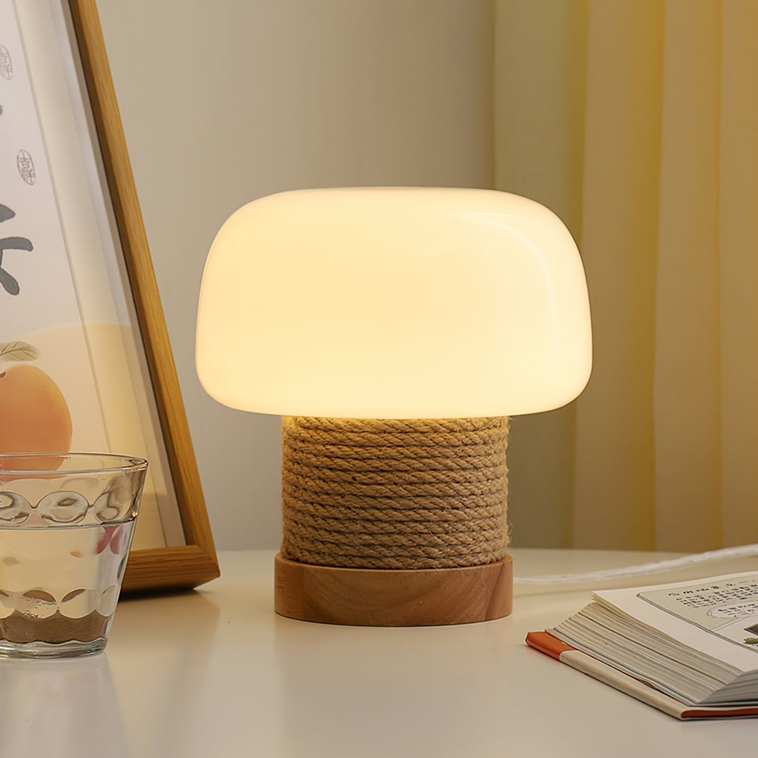 Lampe de Table Moderne en Verre - Élégance et Style Contemporain