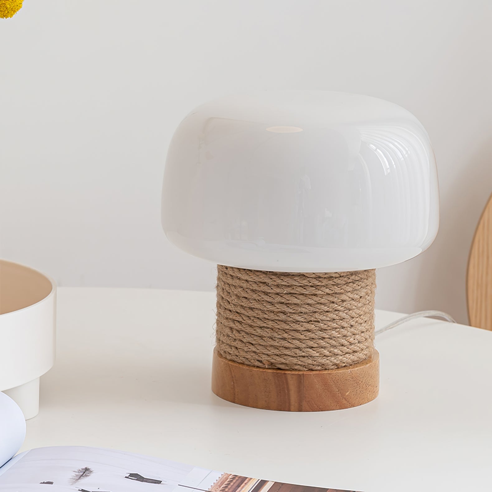 Lampe de Table Moderne en Verre - Élégance et Style Contemporain