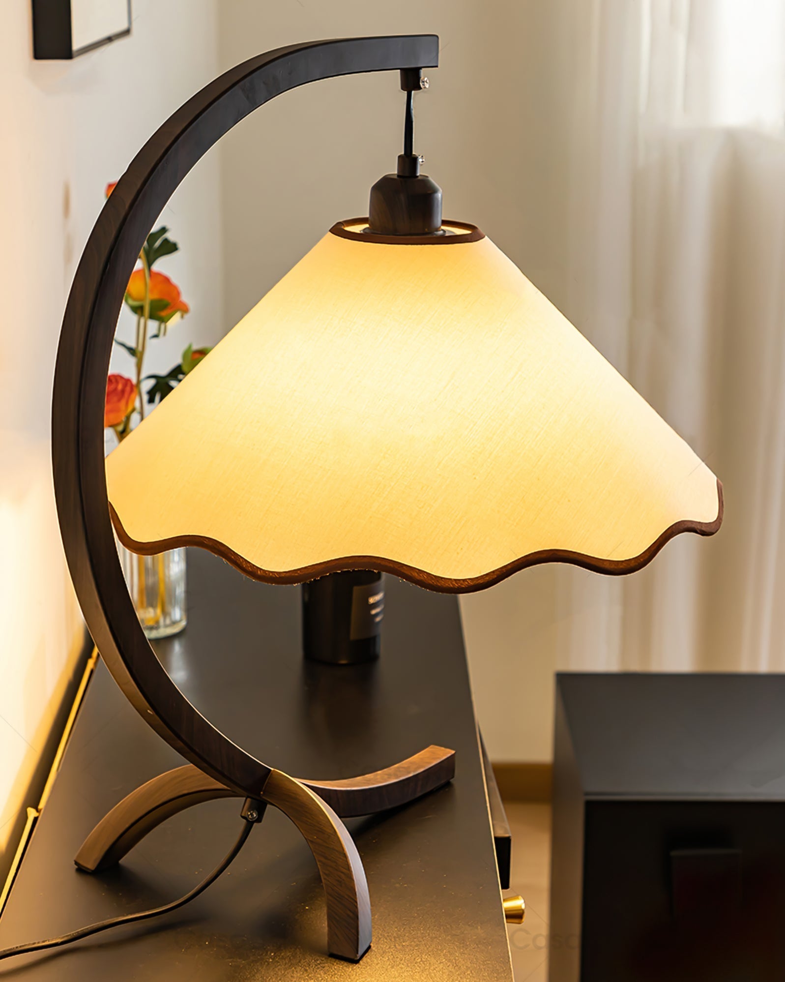 Lampe de Bureau Rétro - Éclairage Doux et Accueillant