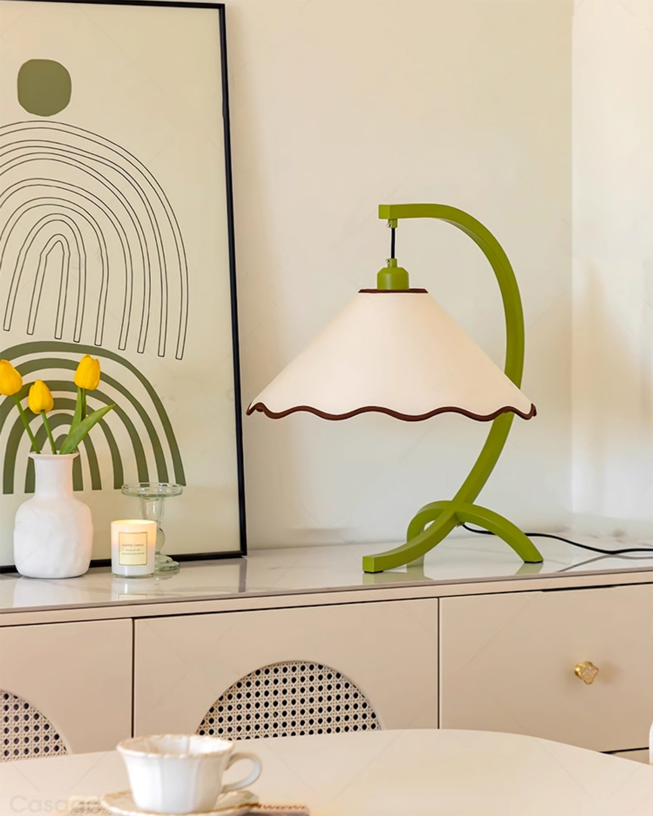Lampe de Bureau Rétro - Éclairage Doux et Accueillant