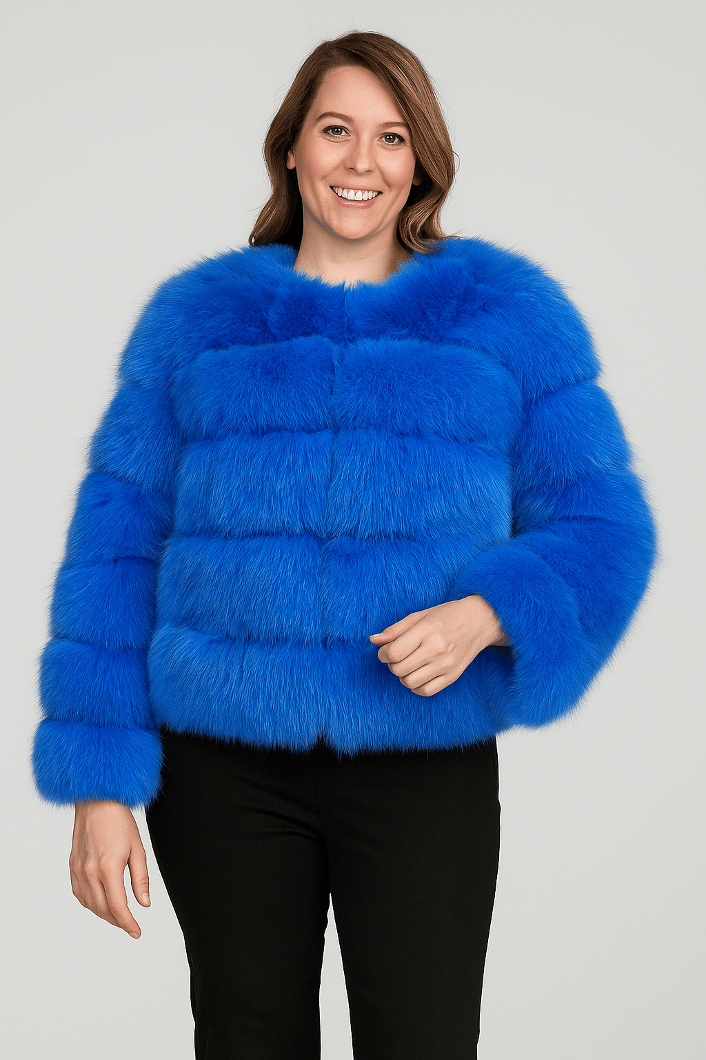 Veste en Fausse Fourrure Courte - Douceur et Glamour pour Hiver