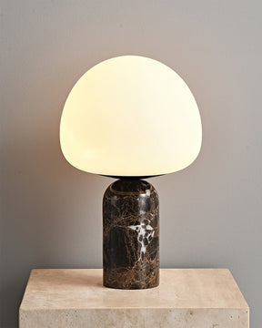 Lampe de Bureau en Marbre et Verre - Élégance Intemporelle pour Votre Intérieur