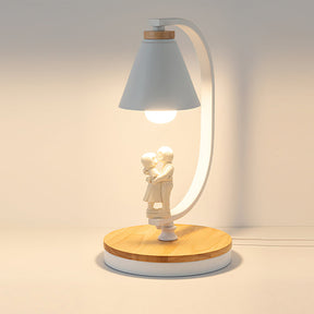 Lampe de Bureau Moderne - Design Élégant avec Figurine d'Oiseau
