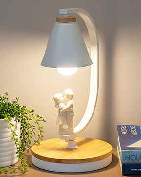 Lampe de Bureau Moderne - Design Élégant avec Figurine d'Oiseau