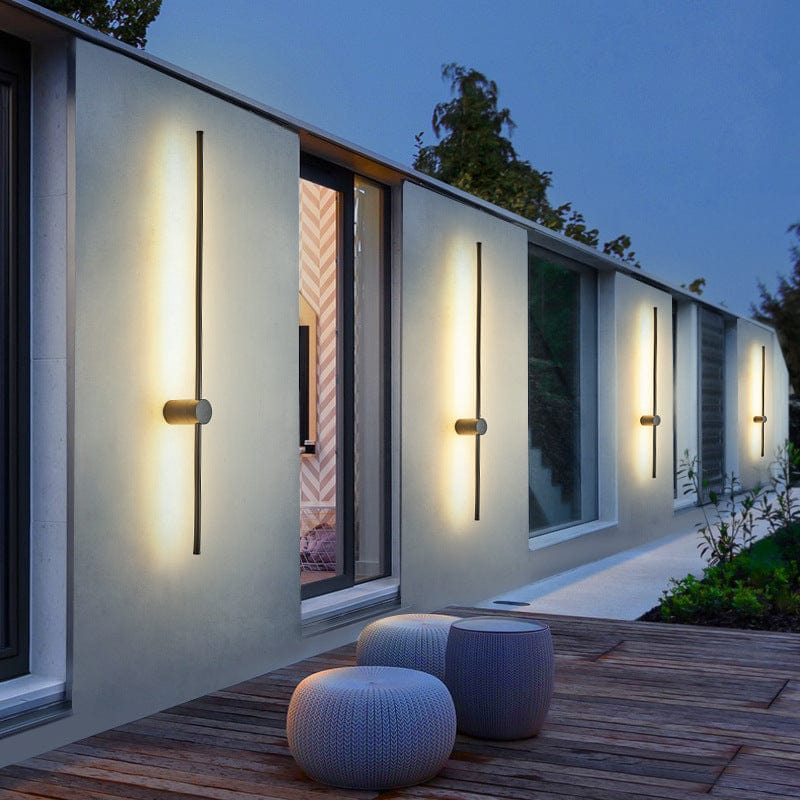 Lampe d'extérieur LED Moderne - Élégance et Atmosphère Chaleureuse