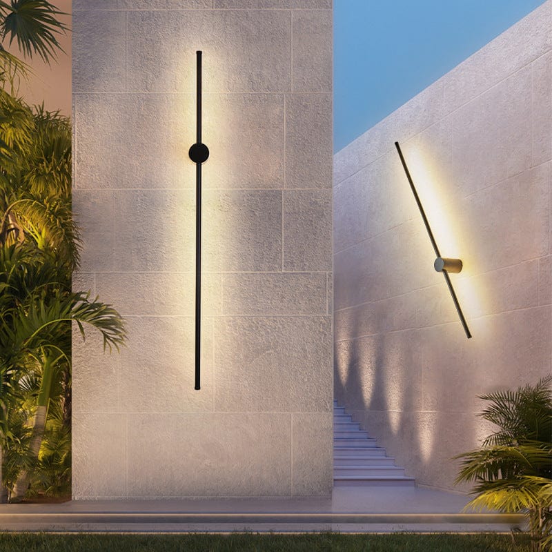 Lampe d'extérieur LED Moderne - Élégance et Atmosphère Chaleureuse