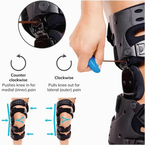 Genouillère de Compression Ajustable | Soulagement Ciblé et Stabilité Optimale