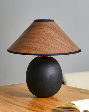 Lampe de Table en Bois - Élégance Naturelle et Ambiance Chaleureuse