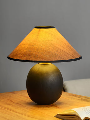 Lampe de Table en Bois - Élégance Naturelle et Ambiance Chaleureuse