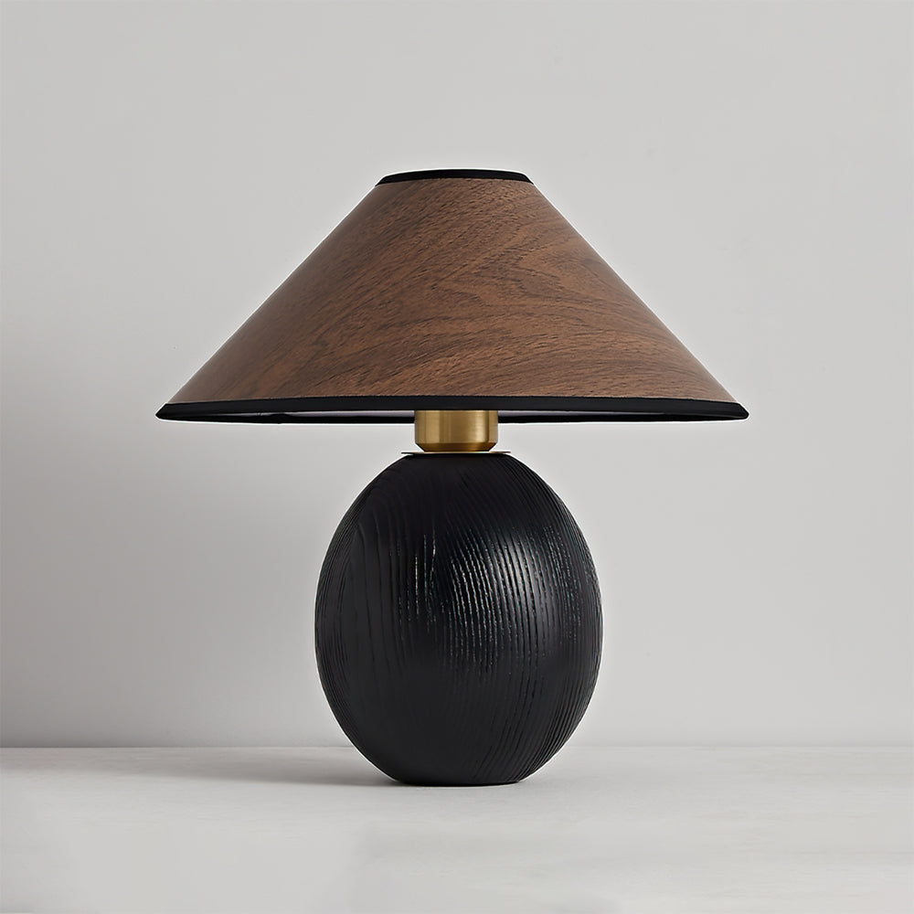 Lampe de Table en Bois - Élégance Naturelle et Ambiance Chaleureuse