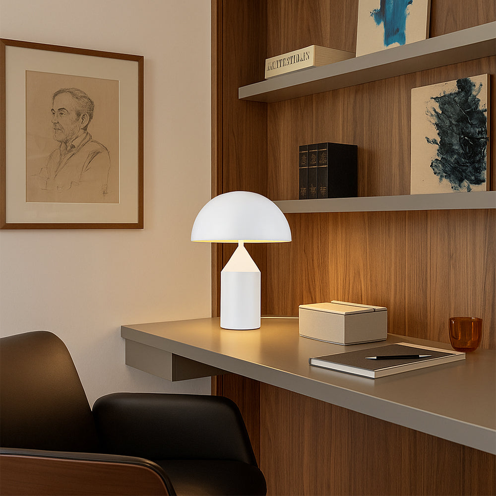 Lampe de Table Minimaliste - Élégance Contemporaine et Atmosphère Chaleureuse