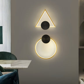 Applique Murale Géométrique Moderne - Design Élégant et Durable pour Intérieur