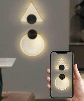 Applique Murale Géométrique Moderne - Design Élégant et Durable pour Intérieur