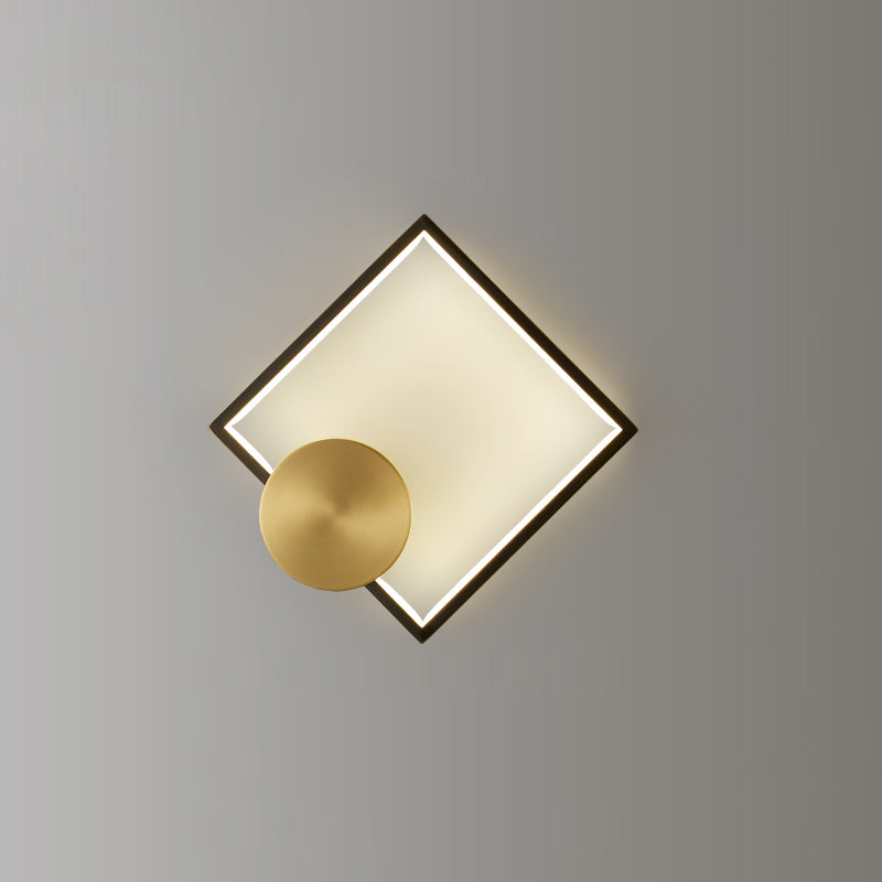 Applique Murale Géométrique Moderne - Design Élégant et Durable pour Intérieur
