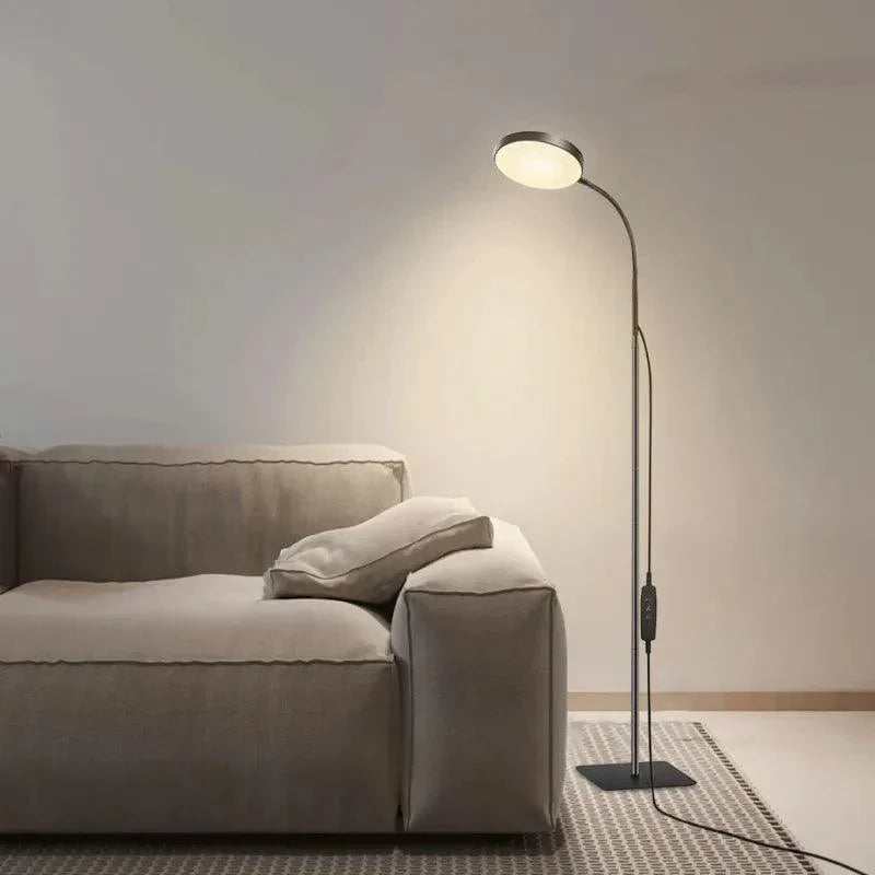 Lampe de Sol LED Moderne - Protection des Yeux et Col Flexible