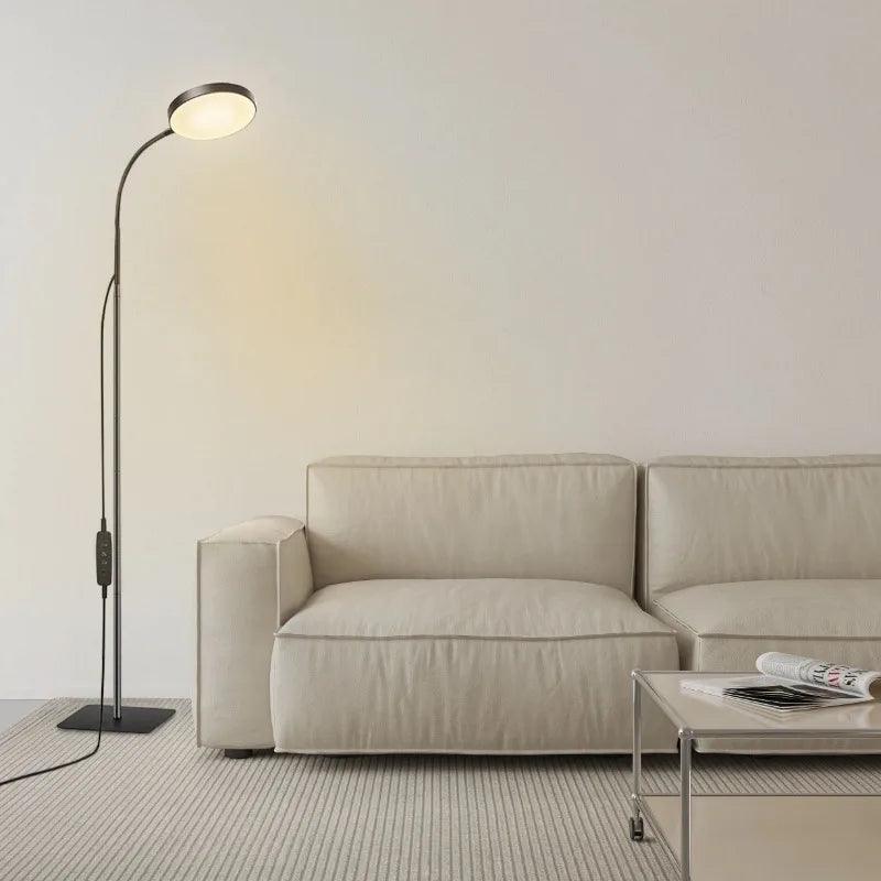 Lampe de Sol LED Moderne - Protection des Yeux et Col Flexible