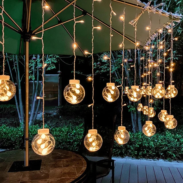 Guirlande LED Étanche pour Extérieur - Lumières Scintillantes de 3,5 m