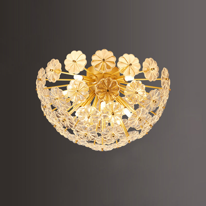 Plafonnier LED Design Moderne - Finition Élégante et Ambiance Chaleureuse