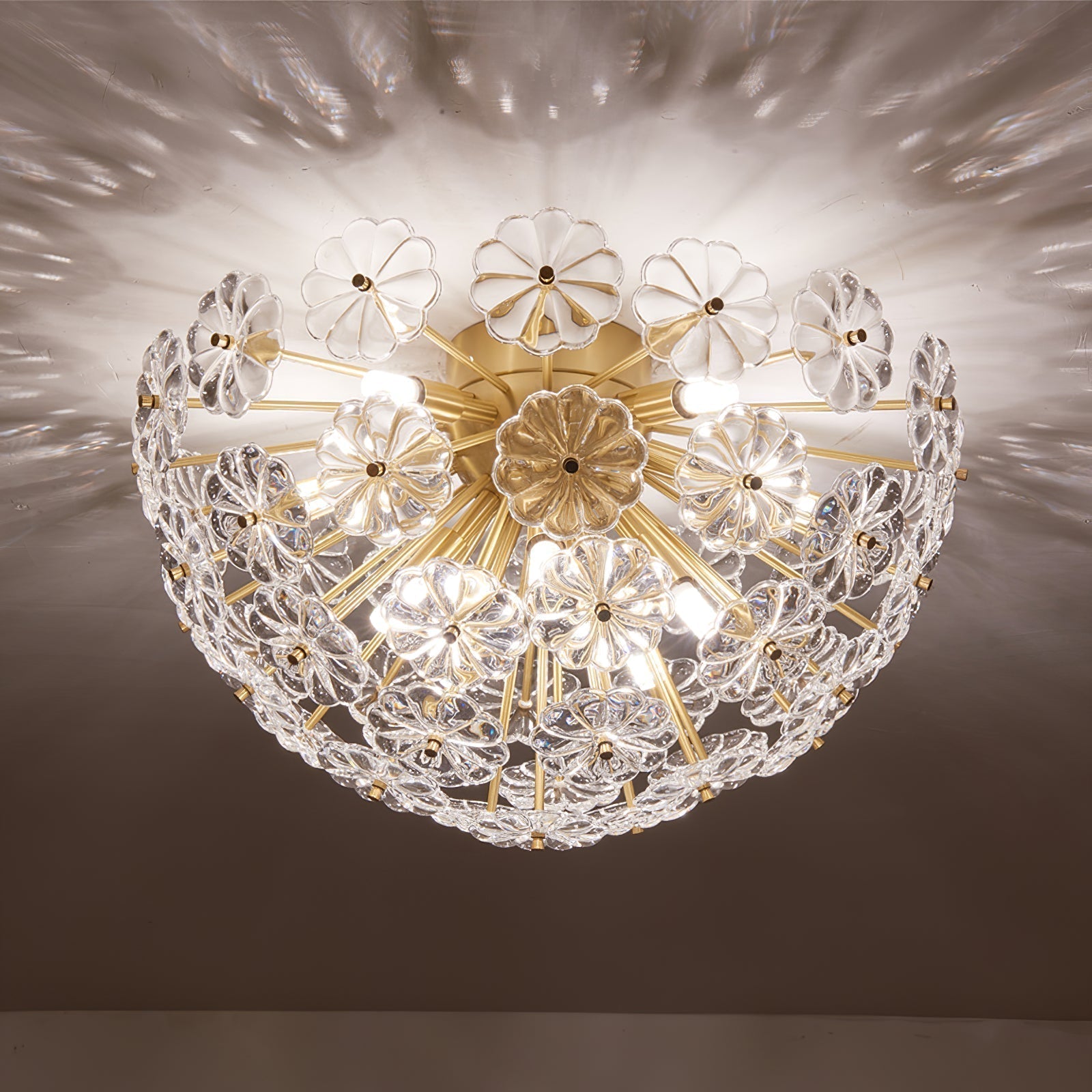 Plafonnier LED Design Moderne - Finition Élégante et Ambiance Chaleureuse