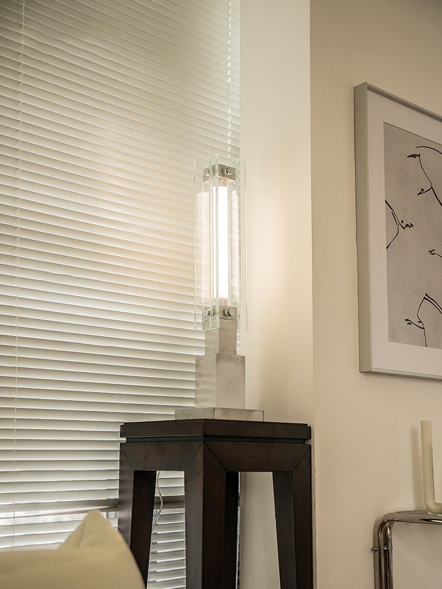 Lampe de Table Bauhaus Élégante - Design Raffiné et Lumière Douce