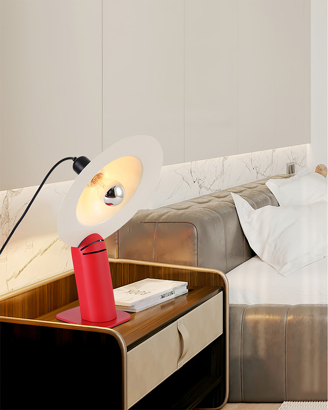 Lampe de Table Moderne Ajustable - Design Polyvalent et Éclairage Flexible