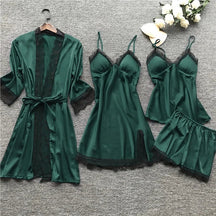 Ensemble de Pyjama de Luxe - Confort Ultime en Velours Soyeux