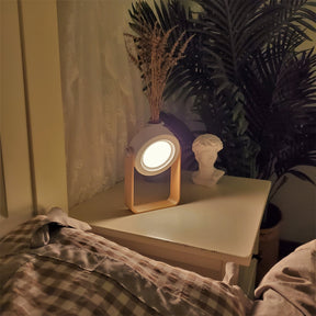 Lampe de Table Portable Élégante - Éclat Chaleureux et Design Unique
