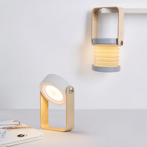 Lampe de Table Portable Élégante - Éclat Chaleureux et Design Unique