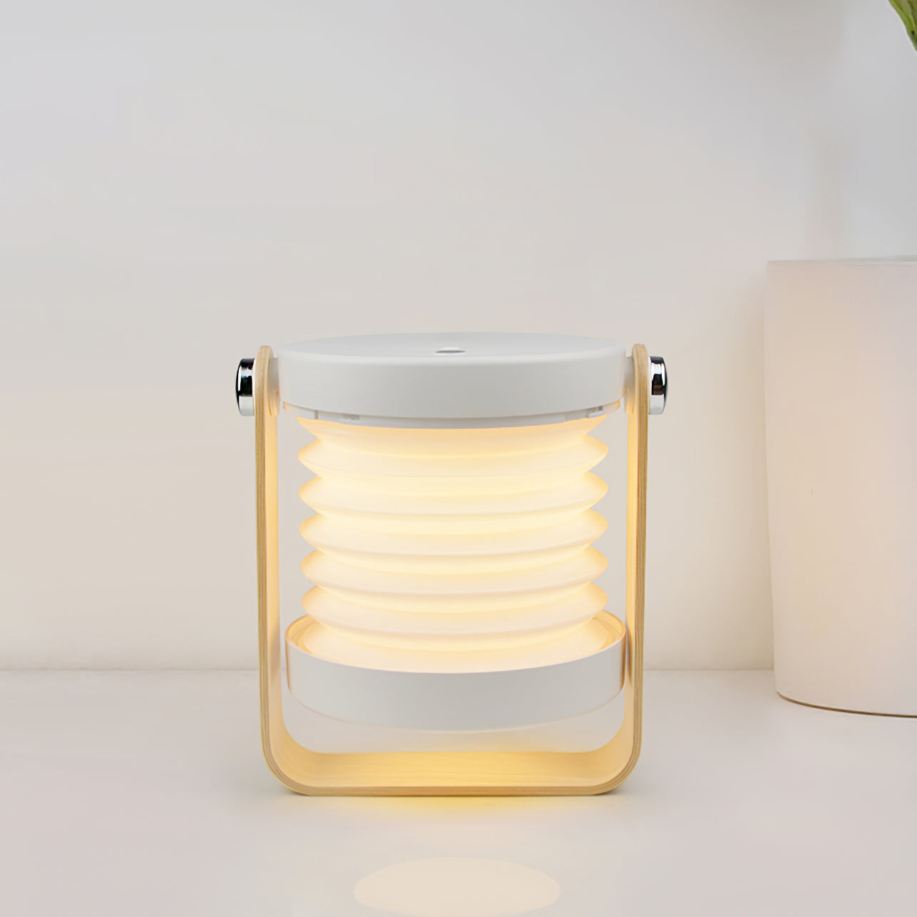 Lampe de Table Portable Élégante - Éclat Chaleureux et Design Unique