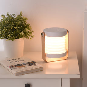 Lampe de Table Portable Élégante - Éclat Chaleureux et Design Unique