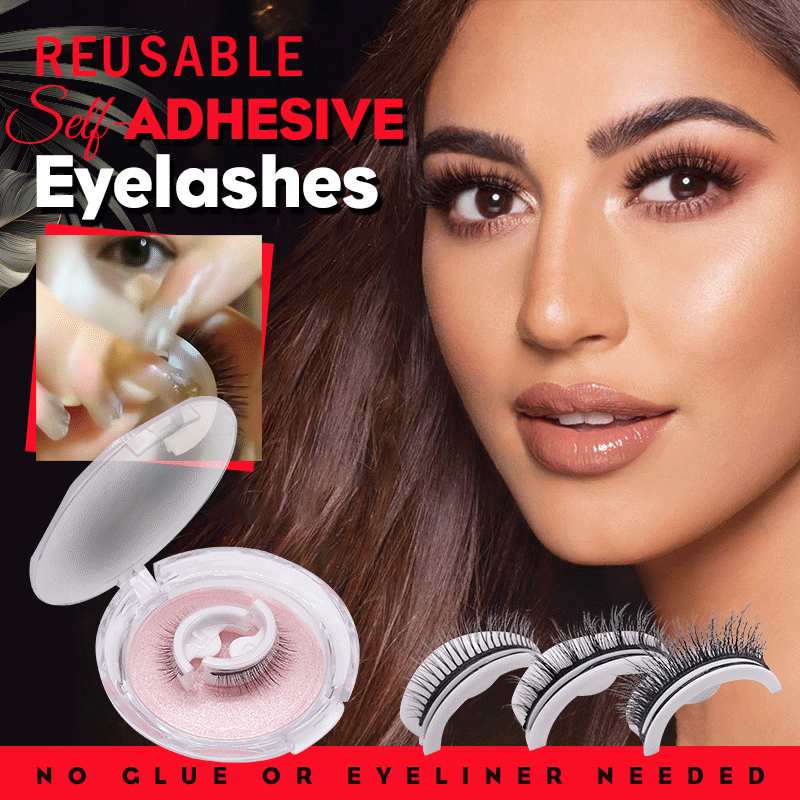 Cils Auto-adhésifs Réutilisables - Glamour Quotidien Sans Effort