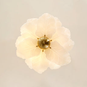 Lampe de Plafond en Verre - Design Élégant et Éclairage Chaleureux