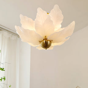 Lampe de Plafond en Verre - Design Élégant et Éclairage Chaleureux