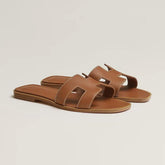 Sandales Plates en Cuir - Confort et Élégance pour Été