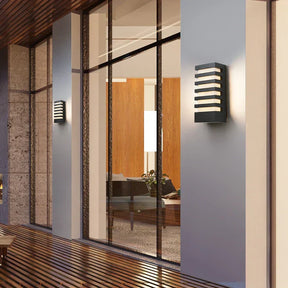 Lampe Murale Étanche en Aluminium - Éclairage Élégant pour Intérieur et Extérieur