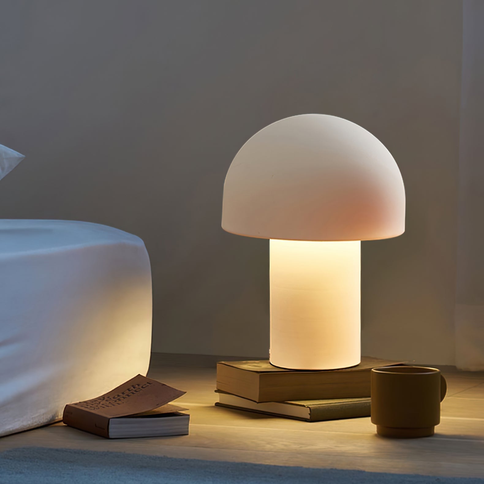 Lampe de Table Élégante LED - Design Minimaliste et Chaleureux