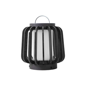 Lampe d'Éclairage Extérieur en Bois - Design Résistant aux Intempéries et Rechargeable