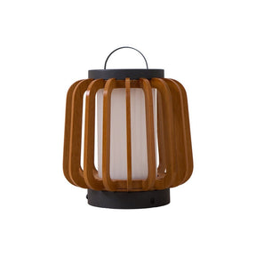 Lampe d'Éclairage Extérieur en Bois - Design Résistant aux Intempéries et Rechargeable