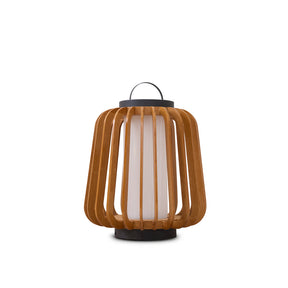 Lampe d'Éclairage Extérieur en Bois - Design Résistant aux Intempéries et Rechargeable