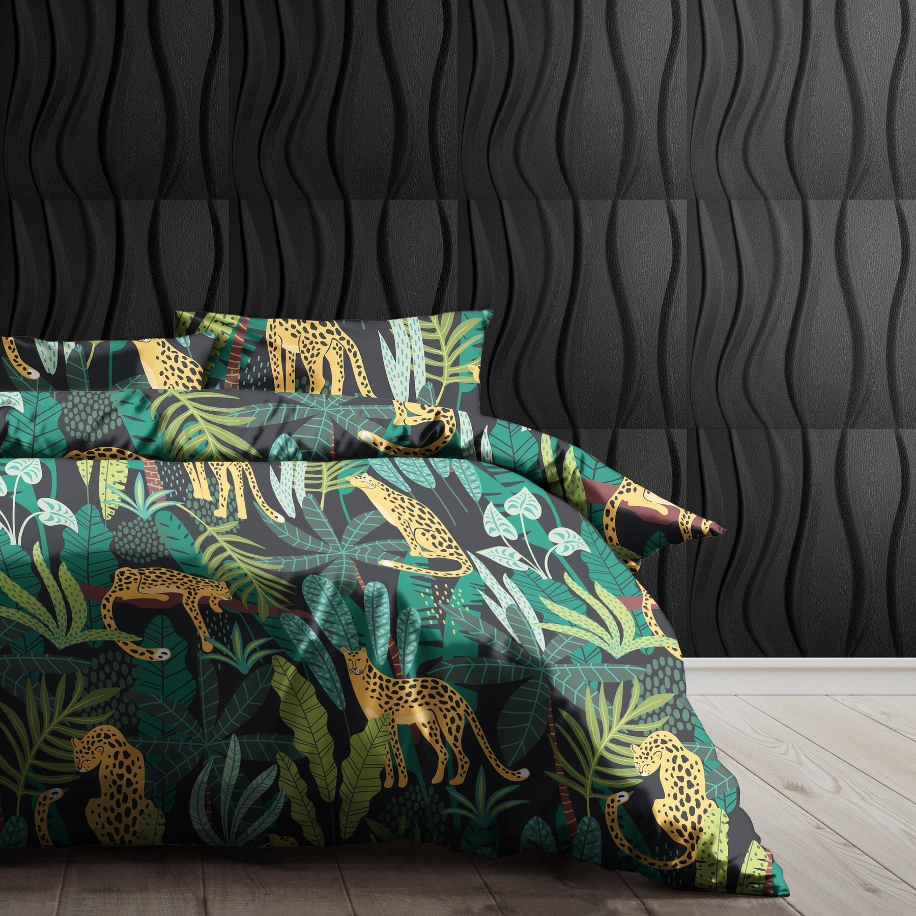 Housse de Couette en Coton Égyptien - Douceur et Design Élégant Moderne