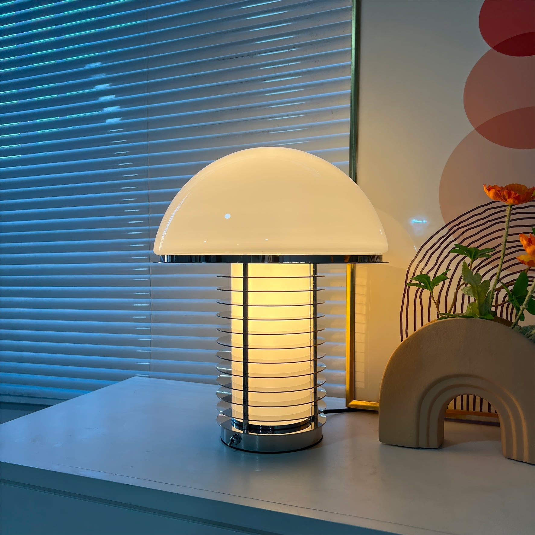 Lampe de Table Moderne - Éclairage Doux et Design Épuré