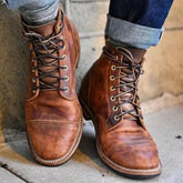 Bottines en Cuir pour Hommes - Élégance et Confort au Quotidien