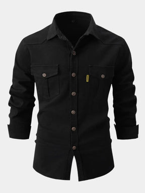 Chemise Classique pour Hommes - Élégance Contemporaine et Confort Durable