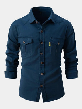 Chemise Classique pour Hommes - Élégance Contemporaine et Confort Durable