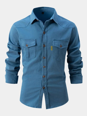 Chemise Classique pour Hommes - Élégance Contemporaine et Confort Durable