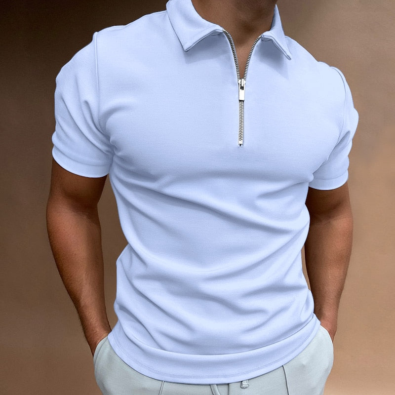 Polo Minimaliste pour Homme - Confort et Élégance au Quotidien