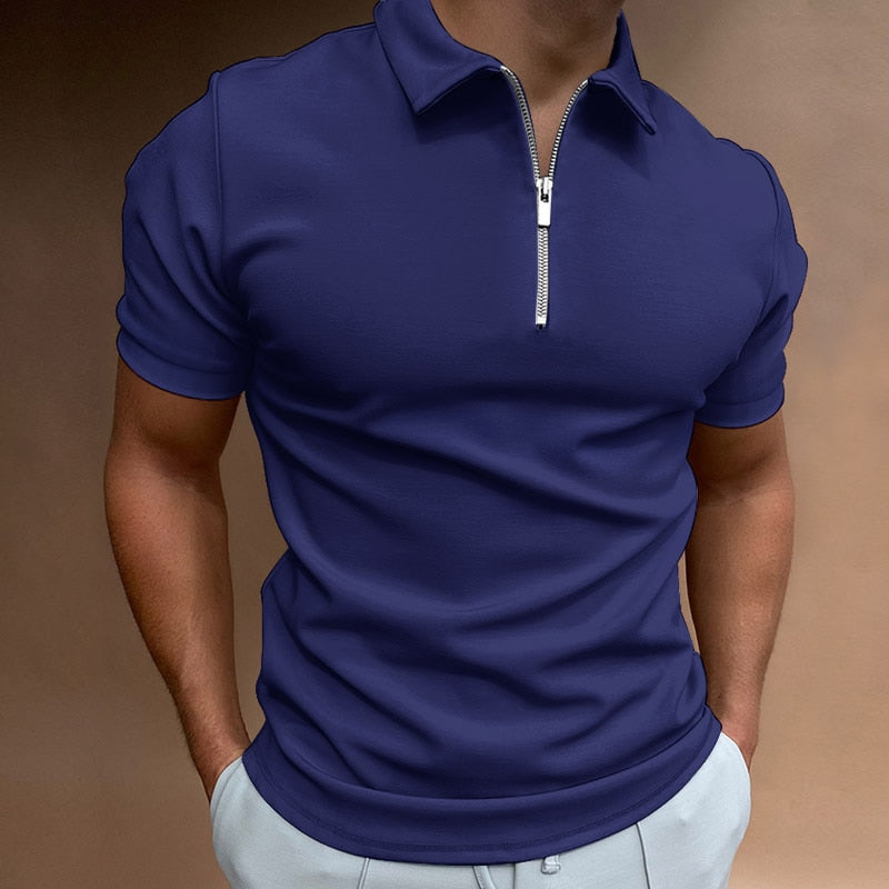 Polo Minimaliste pour Homme - Confort et Élégance au Quotidien