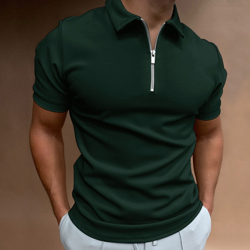Polo Minimaliste pour Homme - Confort et Élégance au Quotidien