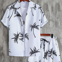 Ensemble Tropical Chic pour Été - Confort Léger et Style Coordonné