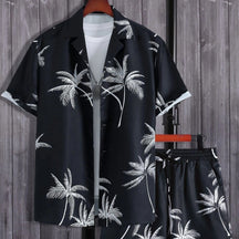 Ensemble Tropical Chic pour Été - Confort Léger et Style Coordonné